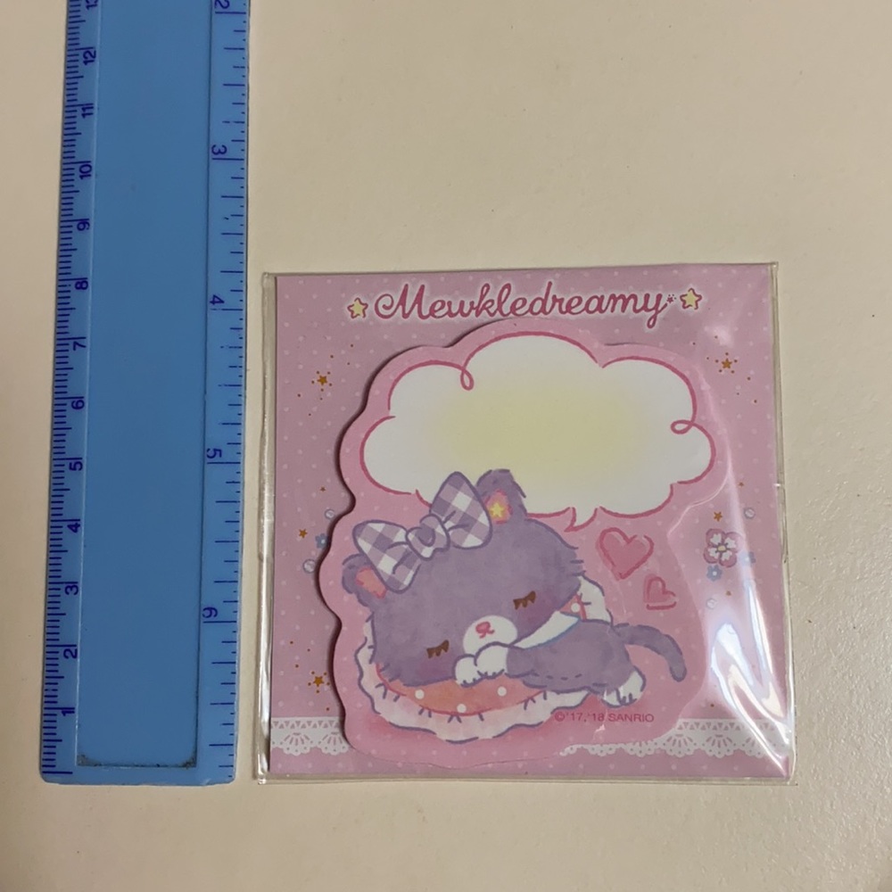 NWT. Sanrio Mewkledreamy Mini Notepads. - Picture 3 of 3